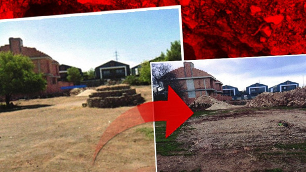 Korunması gereken milli servet kepçe ile yok edildi: Tepki çeken yıkıma suç duyurusu