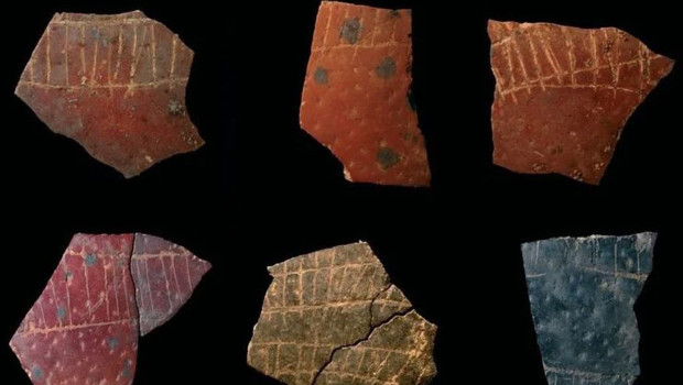 İnsanlığın ilk geometrik çizimleri bulundu: Yumurta kabuğunda 60 bin yıllık izler