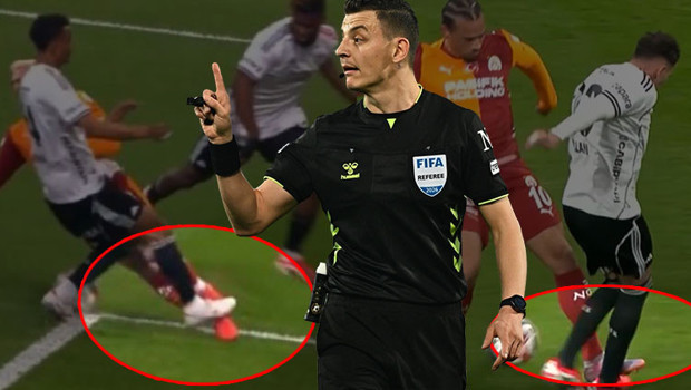Derbide çok konuşulan pozisyonlar: Beşiktaş'tan kırmızı, Galatasaray'dan penaltı itirazı! 'Daha ne olması gerekiyor?'
