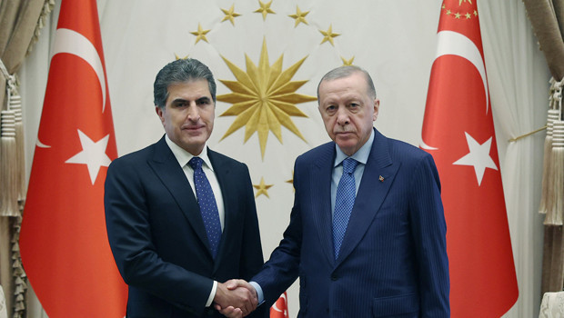 Cumhurbaşkanı Erdoğan, IKBY Başkanı Barzani ile telefonda görüştü