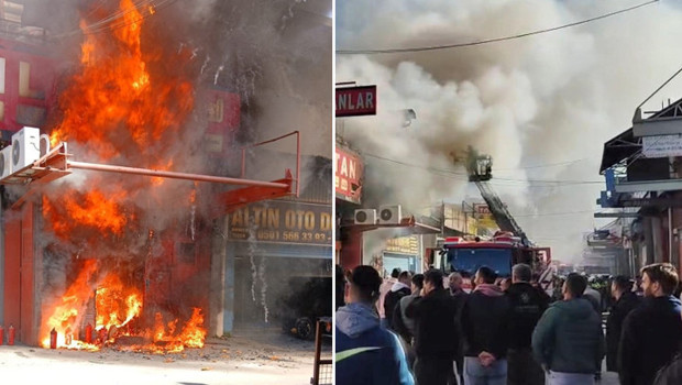 Zeytinburnu Demirciler Sitesi'nde yangın! Ekipler müdahale ediyor