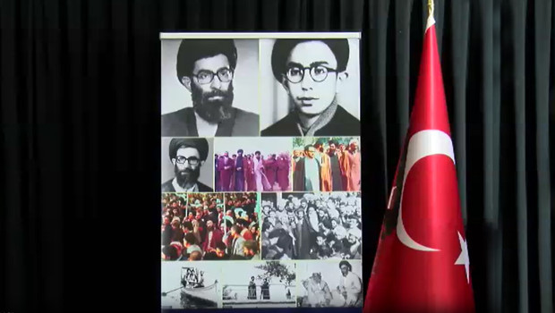 İran Büyükelçiliği, Hamaney için anma töreni düzenledi