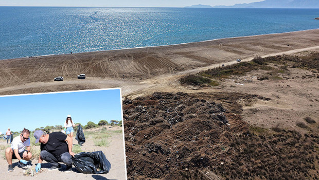 Antalya'da kumsalın altında bulundu: 1500 tane olduğu tahmin ediliyor! 'Bu katliama izin vermeyeceğiz'
