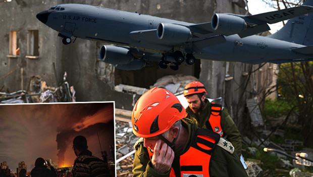 Son dakika... İran'dan İsrail'e gece yarısı füze yağmuru! Irak'ta ABD uçağı düştü... 1 Fransız askeri öldü