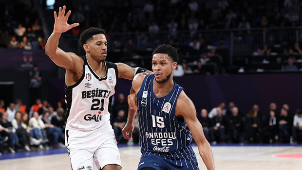 Basketbol Süper Ligi'nde derbi heyecanı! Anadolu Efes Beşiktaş GAİN'i konuk ediyor