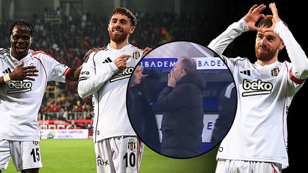 Beşiktaş'ta Orkun Kökçü 4 yıl sonra başardı: Sergen Yalçın tepkisini gizleyemedi!