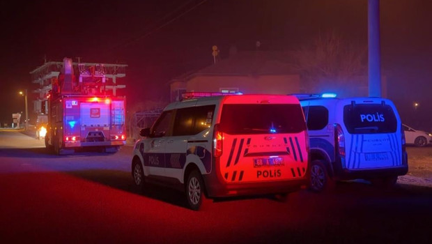 Aksaray’da korkutan baca yangını