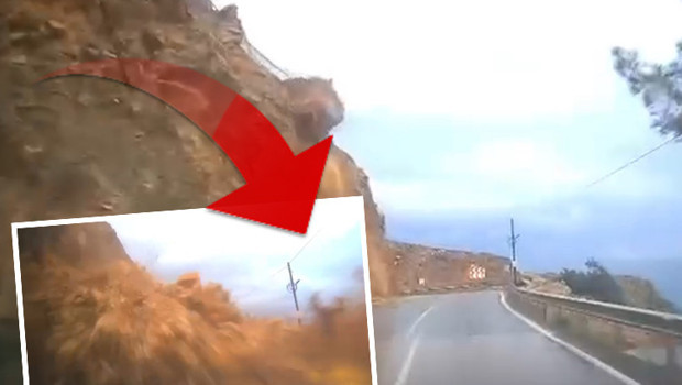 Mersin'de Seyir Halindeki Cipe Düşen Kaya Parçaları Şok Etti Mi?