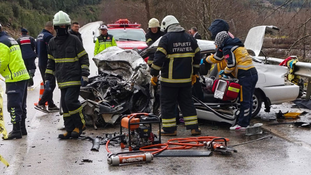 Isparta'da Nişanlı Çiftin Trajik Kazası Mide Bulandırıyor