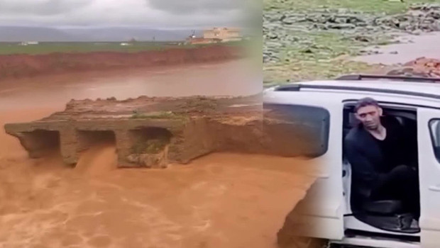 Sağanak Yağışla Yıkılan Köprü, Dünyanın En Uzun Adamını Mahsur Bıraktı!