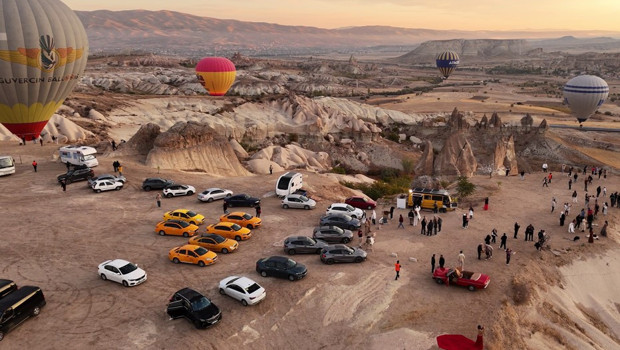 Ramazan Bayramı’nda Kapadokya ziyaretçi akınına uğradı
