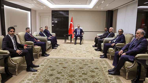 Dışişleri Bakanı Hakan Fidan, büyükelçileri kabul etti