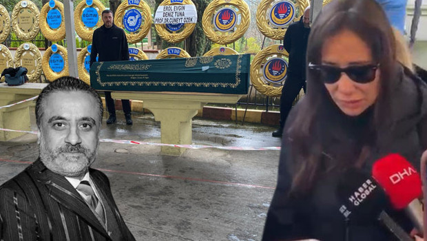 Tabutunun etrafı şeritlerle çevrildi... Erol Köse son yolculuğuna uğurlanıyor...