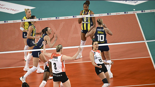 Eczacıbaşı 3-1 Fenerbahçe maç özeti (Voleybol Kadınlar Kupa Voley yarı final maçı)