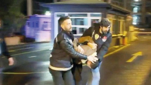 Tehdit mesajına tutuklama