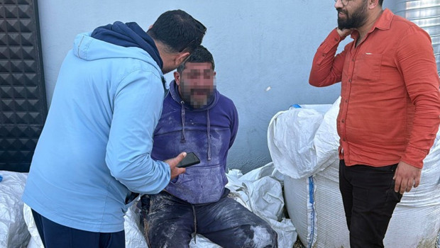 Maaşını alamadığını iddia eden işçi dükkanı ateşe verdi