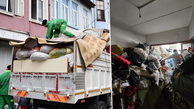 Bursa'da Mahkeme Kararıyla Temizlenen Evde Şok Edici Manzara!