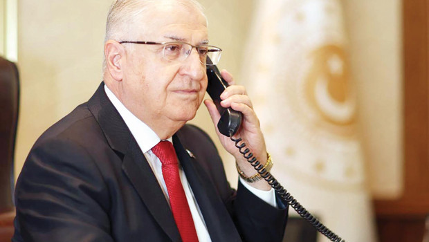 Bakan Güler İranlı mevkıdaşıyla görüştü