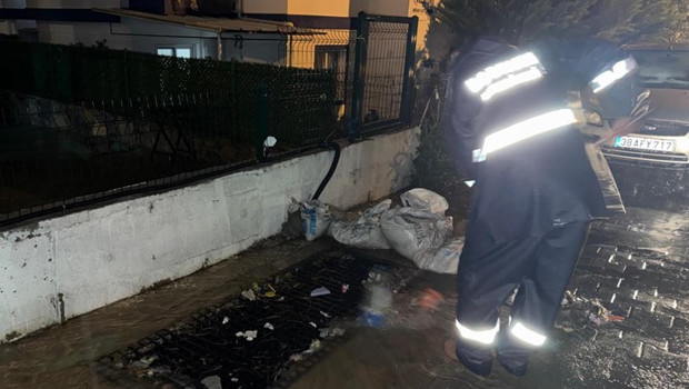 Bodrum’a 24 saatte metrekareye 50 kilogram yağış düştü