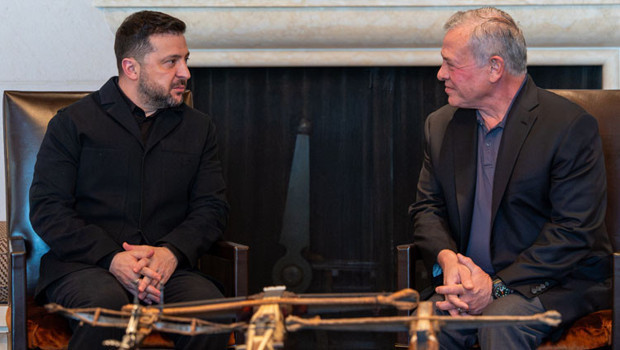 Ukrayna Devlet Başkanı Zelenski ile Ürdün Kralı 2. Abdullah ile görüştü