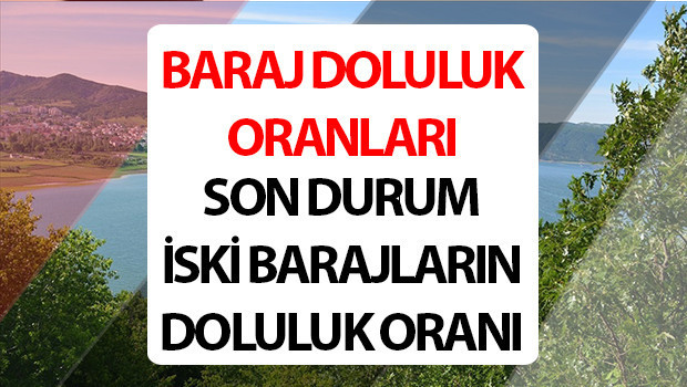 İSKİ BARAJ DOLULUK ORANLARI 30 MART 2026 SON DAKİKA || İstanbul baraj doluluk oranı ne kadar, yüzde kaç oldu Barajlarda ne kadar su var Türkiyedeki barajların doluluk oranları son dakika