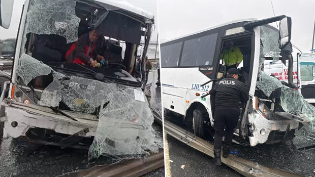 Başakşehir'de zincirleme kaza: Çok sayıda yaralı var! Polis memuru kalp masajıyla hayata döndü