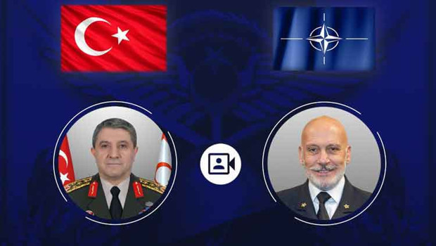 Genelkurmay Başkanı Orgeneral Bayraktaroğlu, NATO Askeri Komite Başkanı Dragone ile görüştü