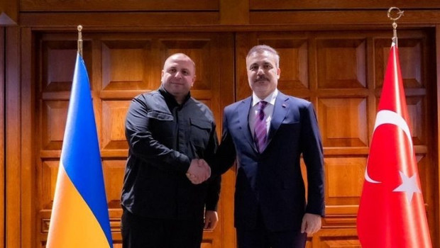 Dışişleri Bakanı Hakan Fidan, Ukrayna Milli Güvenlik ve Savunma Konseyi Sekreteri Umerov ile görüştü