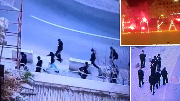 Lefkoşa'da skandal görüntüler! Kıbrıs Türklerine çirkin saldırı: EOKA'cılar taş ve patlayıcı madde fırlattı