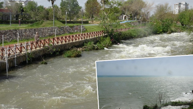 Dünyaca ünlü şelale denizin rengini değiştirdi! Etkisi 500 metreyi buldu | 'Alışık olduğumuzun dışında'