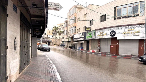 Batı Şeria’da idam grevi! Kepenkler kapandı sokaklar boş