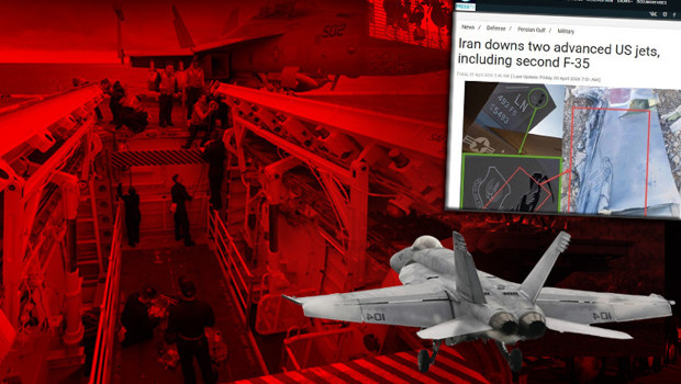 Son dakika İran-ABD-İsrail savaşı: F-35 enkazının görüntüleri yayınlandı! ABD donanmasında kritik hareketlilik