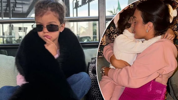 Zenginlik bu işte... Küçük kızı bile parayla oynuyor