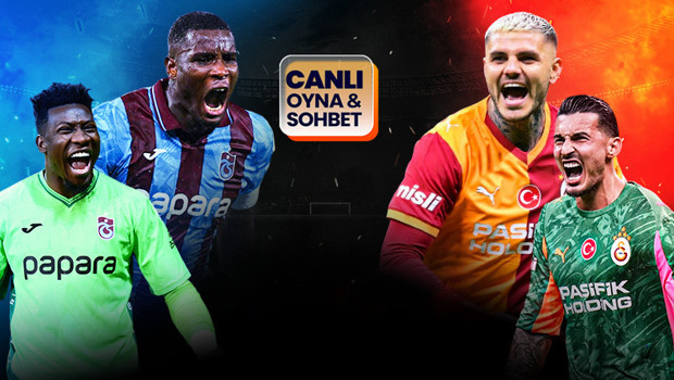 Lider Galatasaray, Trabzonspor deplasmanında! Maçın heyecanı canlı sohbet ile Misli'de