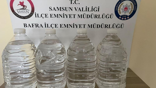 Samsun'da Kaçak Alkol Operasyonunda 20 Litre Etil Alkol Ele Geçirildi mi?