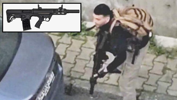 Teröristin silahı ‘Bullpup’