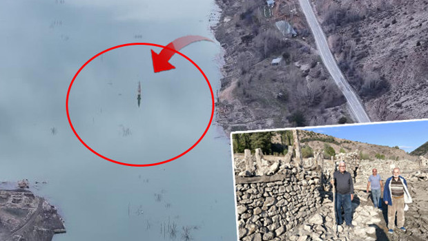Asırlık köy gün yüzüne çıkmıştı: 1 yıl sonra yeniden kayboldu