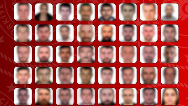 Kırmızı bültenle aranan 16 şüpheli yakalandı