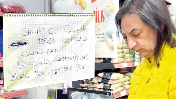 Konya’da borç defterini kapattı