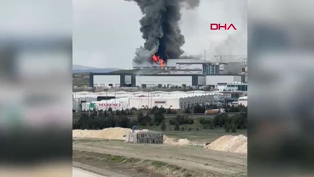 Ankara'da depo yangını! Ekipler sevk edildi