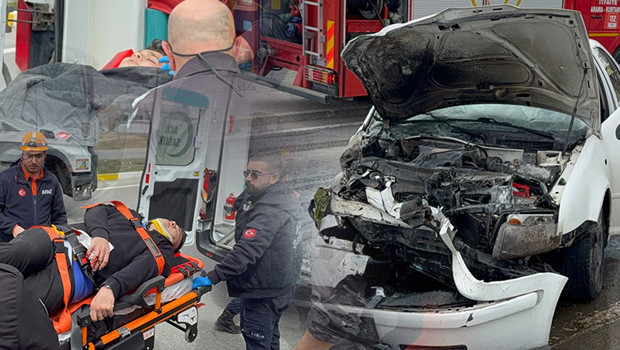 Spor kulübü tesislerinin önünde kaza: 4'ü futbolcu 6 yaralı