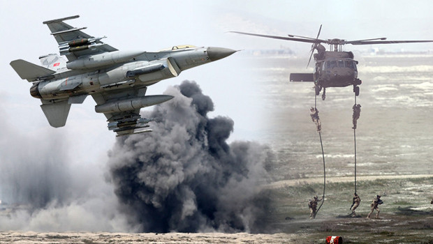 Konya'da nefes kesen anlar! F-16'lar hedefleri tam isabetle vurdu, kurtarma timi indi... Anadolu Ankası Tatbikatı'nda gerçeği aratmayan görüntüler