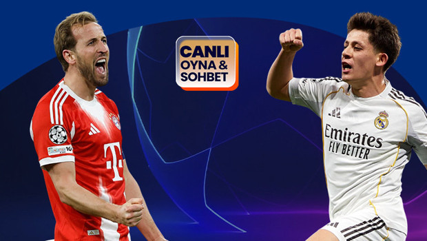 Arda Güler'li Real Madrid, yarı final için Bayern Münih deplasmanında! Dev maçın heyecanı canlı sohbet ile Misli'de