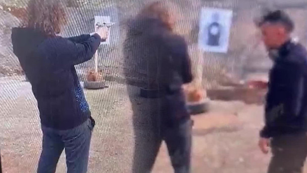 Kahramanmaraş'ta okulda katliam yapan caninin poligonda atış talimi yaptığı anlar ortaya çıktı