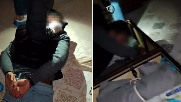 Kars’ta 17 yıl kesinleşmiş hapis cezası bulunan firari hükümlü, baza altında yakalandı