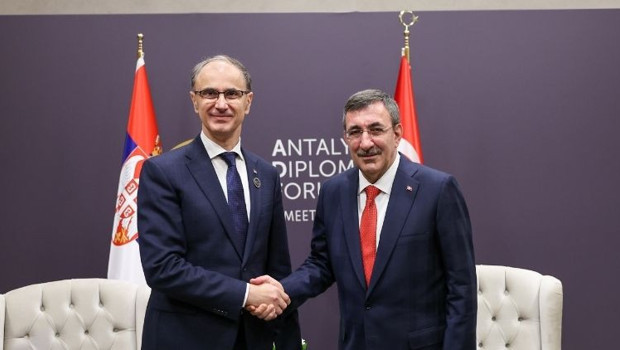 Cumhurbaşkanı Yardımcısı Yılmaz’dan Antalya’da diplomatik temaslar