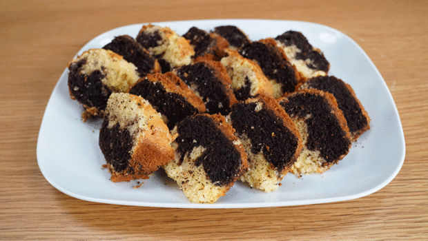 Glutensiz mermer kek tarifi (Videolu)