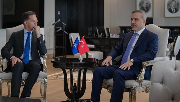 Dışişleri Bakanı Hakan Fidan NATO Genel Sekreteri Rutte ile görüştü