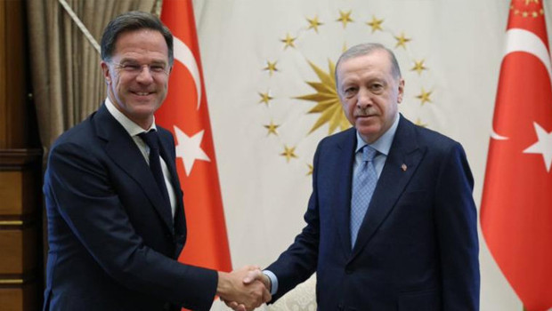 Cumhurbaşkanı Erdoğan, NATO Genel Sekreteri Rutte'yi kabul etti
