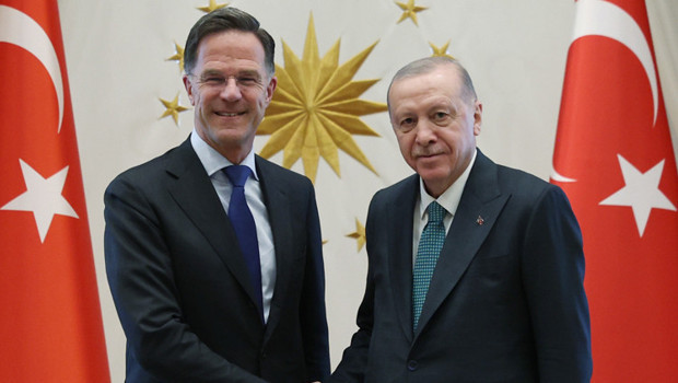 Cumhurbaşkanı Erdoğan, NATO Genel Sekreteri Rutte'yi kabul etti